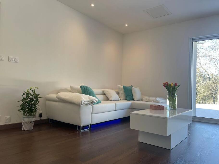 Brand New Villa With Fully Intergrated Air Conditioning & Private Pool, Overlooking Forest Sardan Ngoại thất bức ảnh